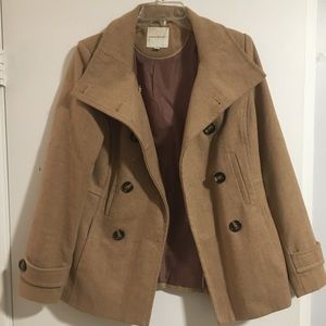 Tan Mid Length Jacket